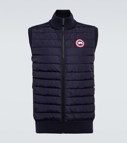 Canada Goose: Синий жилет  Crofton