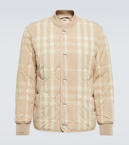 Burberry: Стёганые куртка 