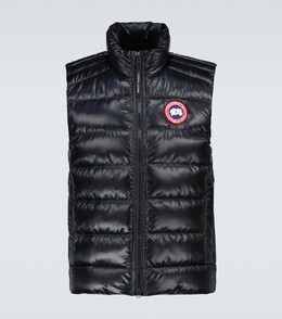 Canada Goose: Чёрный жилет  Crofton