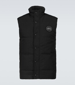 Canada Goose: Чёрный жилет  Garson