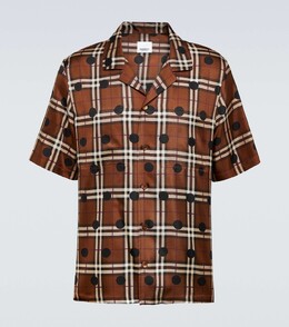 Burberry: Рубашка в клетку 