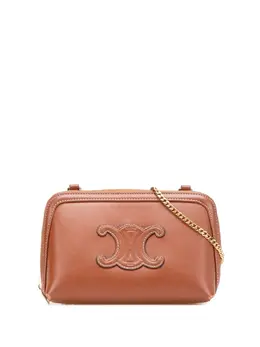 Céline Pre-Owned: Коричневый клатч 