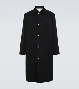 Jil Sander: Пальто из шерсти 