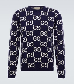 Gucci: Свитер  GG из шерсти