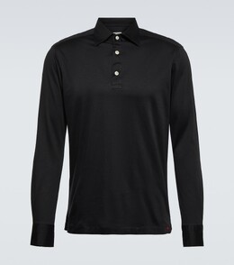 Kiton: Чёрная футболка 