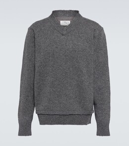 Maison Margiela: Серый свитер 