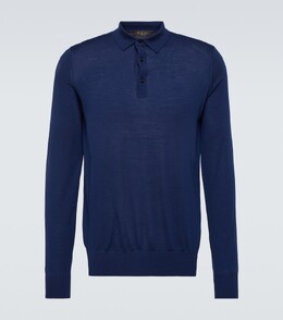 Loro Piana: Синяя рубашка 