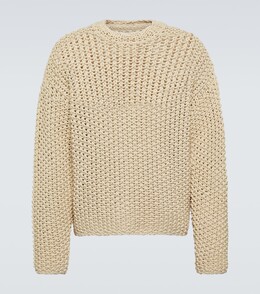Stone Island: Бежевый свитер 