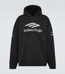 Balenciaga: Флисовая толстовка 