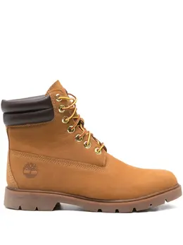 Timberland: Светлые ботинки 