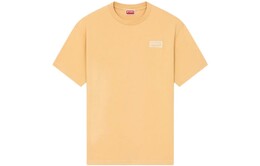 Kenzo: Жёлтая футболка 