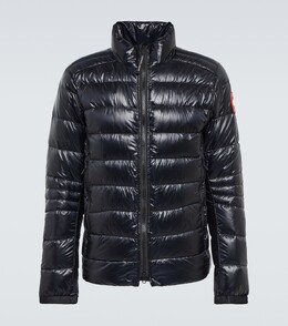 Canada Goose: Чёрный пуховик 