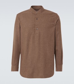 Loro Piana: Рубашка из шерсти 