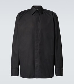 Saint Laurent: Чёрная рубашка 