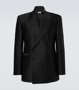 Burberry: Пиджаки из шерсти 