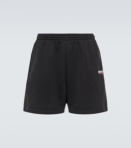 Balenciaga: Шорты с принтом 