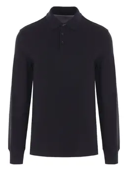 Brunello Cucinelli: Поло с длинным рукавом 