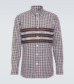 Burberry: Рубашка в клетку 
