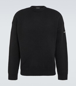 Balenciaga: Свитер оверсайз 