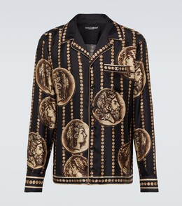 Dolce&Gabbana: Рубашка с принтом 