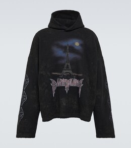 Balenciaga: Толстовка с принтом 
