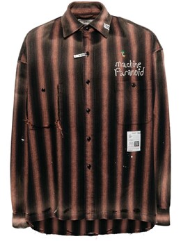 Maison Mihara Yasuhiro: Рубашка с вышивкой 