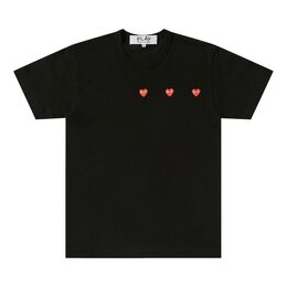 Comme Des Garçons Play: Футболка с принтом 