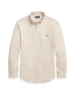 Polo Ralph Lauren: Бежевая рубашка 