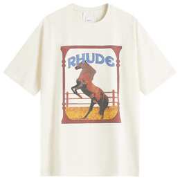 Rhude: Белая футболка 