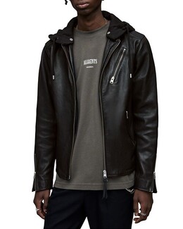 AllSaints: Кожаная куртка 