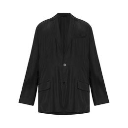Balenciaga: Чёрная куртка 