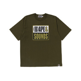 A BATHING APE: Зелёная футболка 