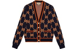 Gucci: Оранжевый свитер 