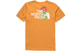 The North Face: Жёлтая футболка 