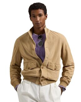 Polo Ralph Lauren: Замшевая куртка 