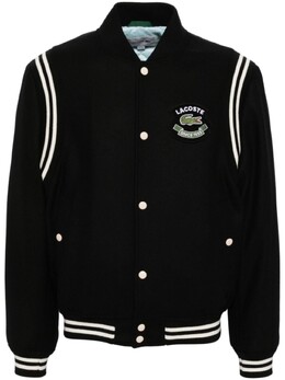Lacoste: Чёрная куртка 