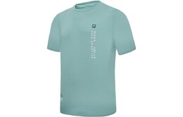 Fila: Зелёная футболка 