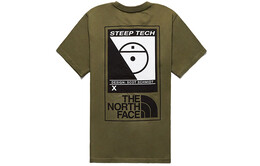 The North Face: Зелёная футболка 