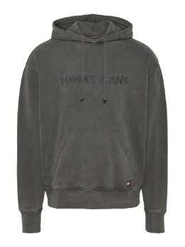 Tommy Jeans: Тёмная толстовка 