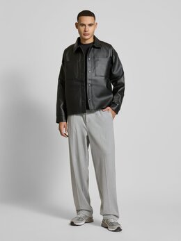 Calvin Klein Jeans: Чёрная рубашка 