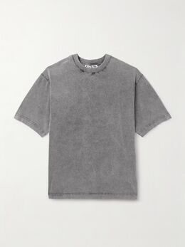 Acne Studios: Серая футболка 