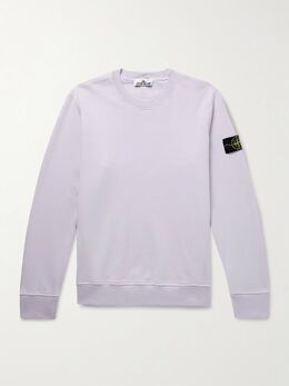 Stone Island: Фиолетовый свитшот 
