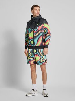 Nike: Куртка с манжетами 