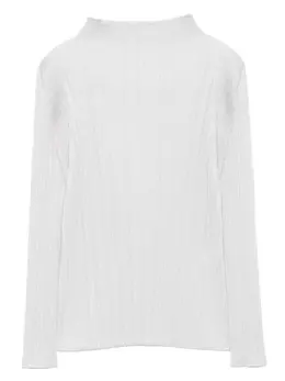 Pleats Please Issey Miyake: Светлый топ 