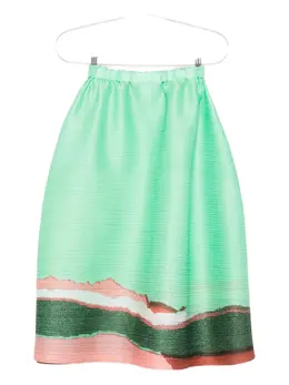 Pleats Please Issey Miyake: Юбка миди 