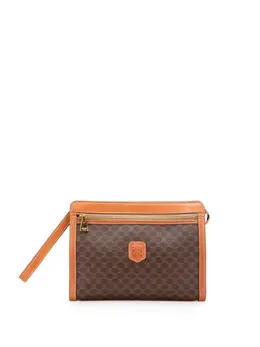 Céline Pre-Owned: Коричневый клатч 