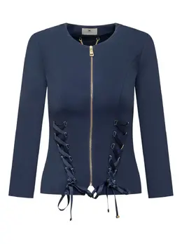 Elisabetta Franchi: Синяя куртка 