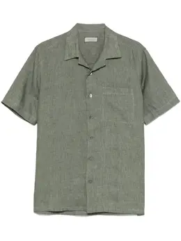 Canali: Льняная рубашка 