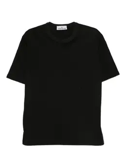 Stone Island: Чёрная футболка 