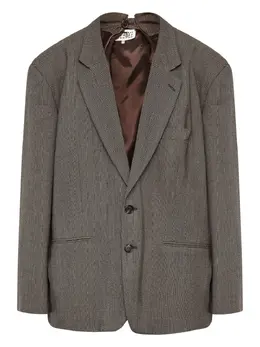 MM6 Maison Margiela: Однобортный жакет 